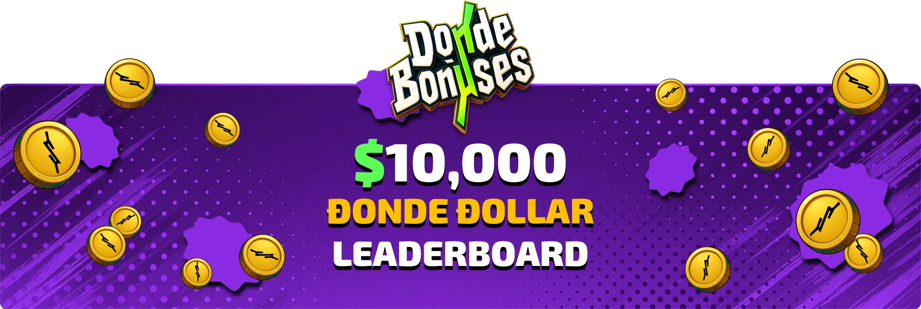 Donde Dollar Leaderboard Banner