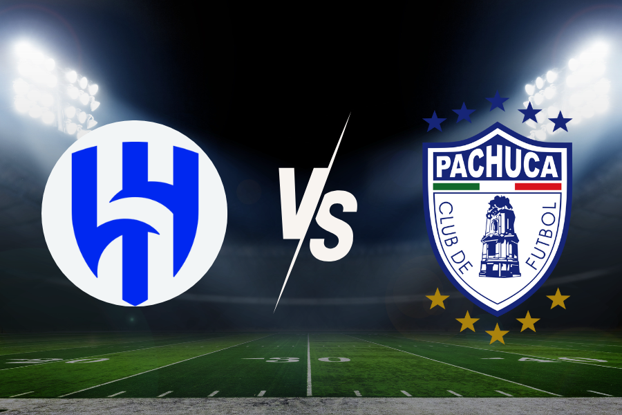 the logos of al hilal and pachuca football teams