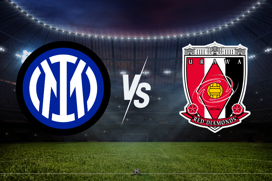 the logos of inter milan and red diamonds football teams