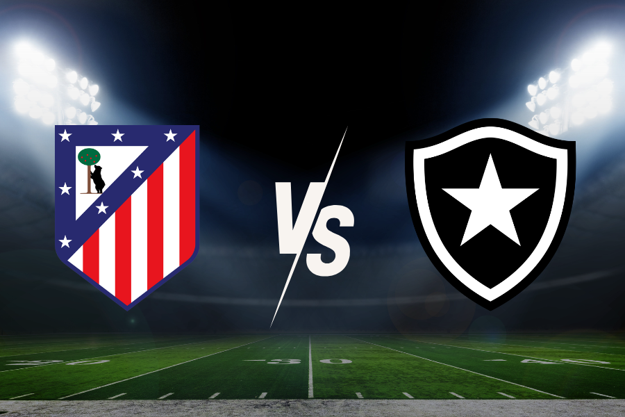 the logos of atlético madrid and botafogo