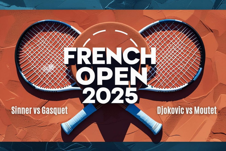 Sinner vs Gasquet and Djokovic vs Moutet