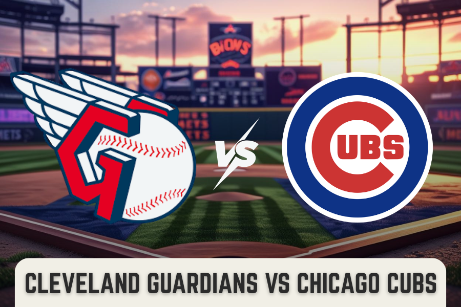 the logos of guardians and cubs baseball teams