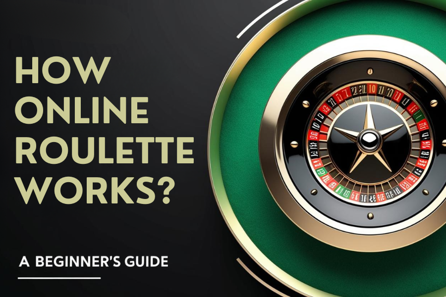 an online roulette spining wheel