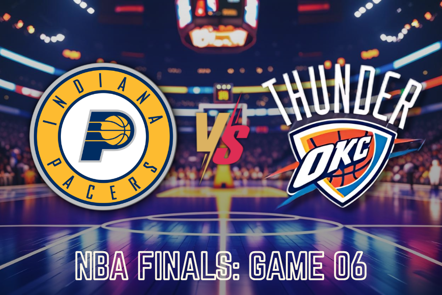 the logos of indiana pacers and oklahoma city thunder