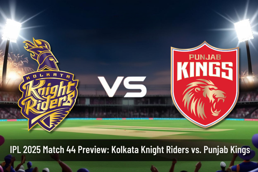 the match between Kolkata Knight Riders and Punjab Kings