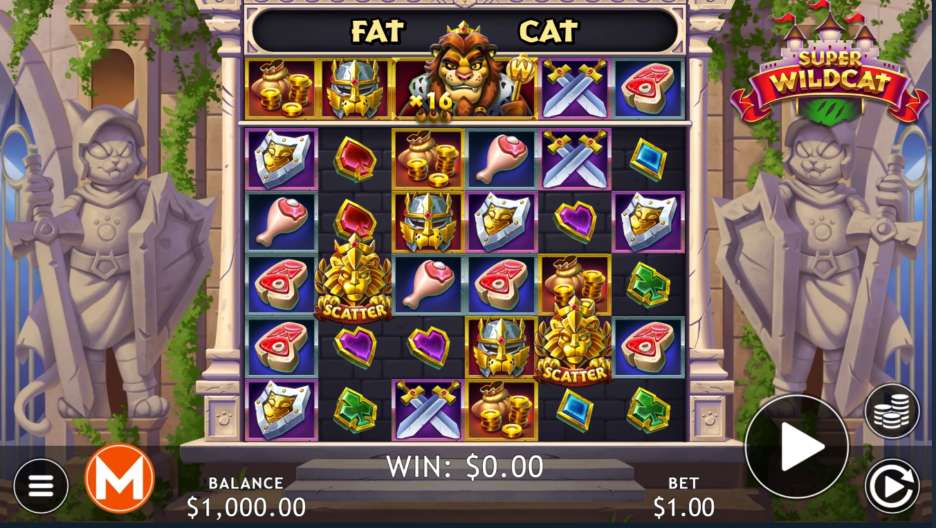 super wild cat slot by massive studios