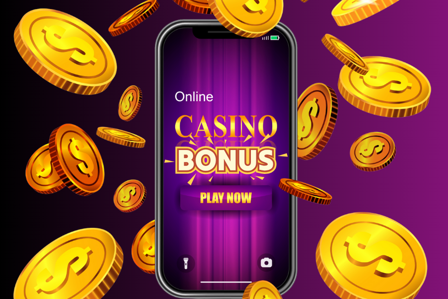 online casino joining bonus on a mobile