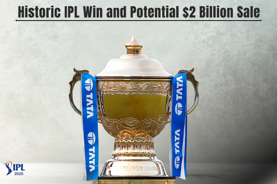 the ipl cup and the logo of 2025
