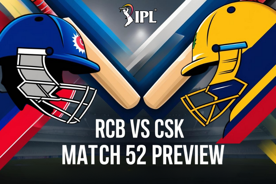 the match between RCB and CSK