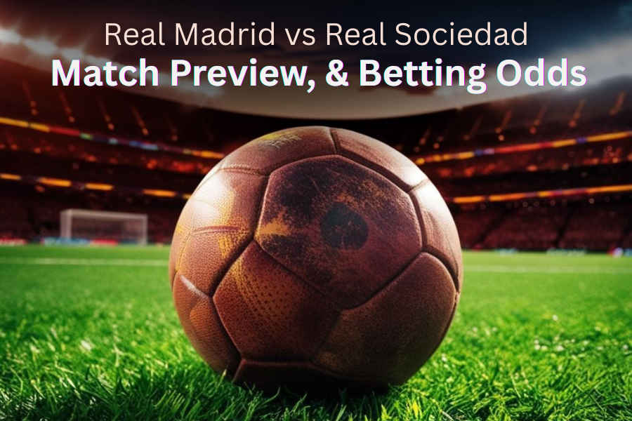 the match between Real Madrid between Real Sociedad