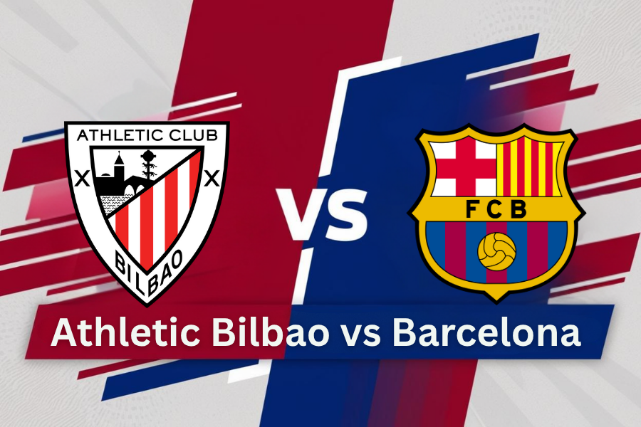 the match between athletic bilbao and barcelona