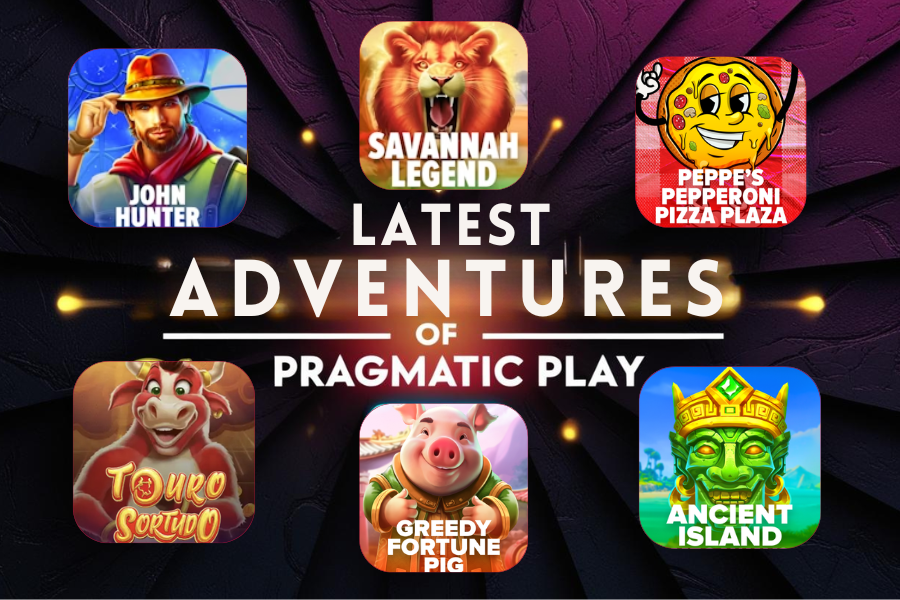 cover images of the slot games released by Pragmatic Play on February