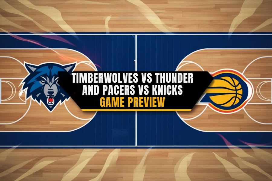 Timberwolves Vs Thunder and Pacers Vs Knicks matches