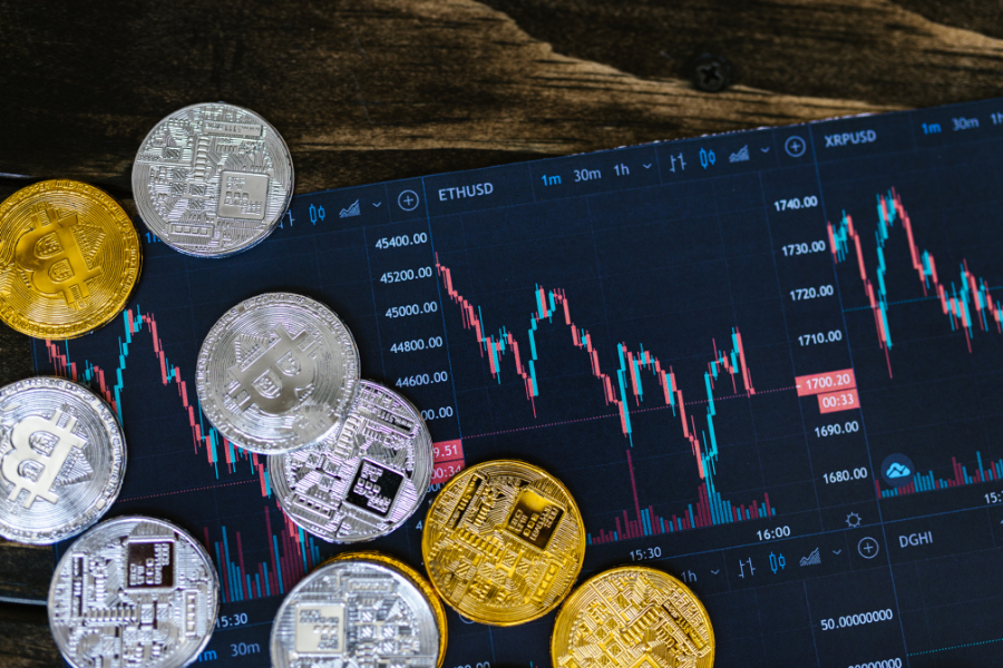 bitcoins and some invester graphs