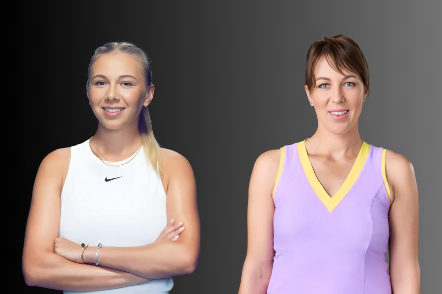 the images of amanda anisimova vs. anastasia pavlyuchenkova